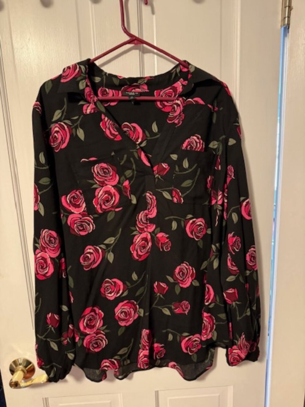 Torrid Harper floral blouse